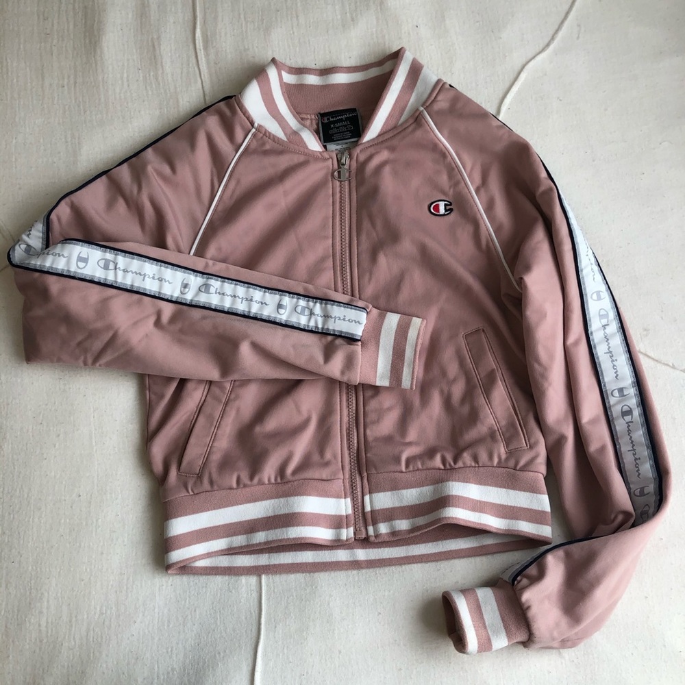 Champion Cropped Zip Up